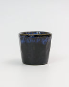 Lava coffee cup – ceramic in deep blue