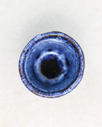 Lava coffee cup – ceramic in deep blue
