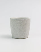 Speckled coffee cup - Ceramic in White