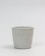 Speckled coffee cup - Ceramic in White